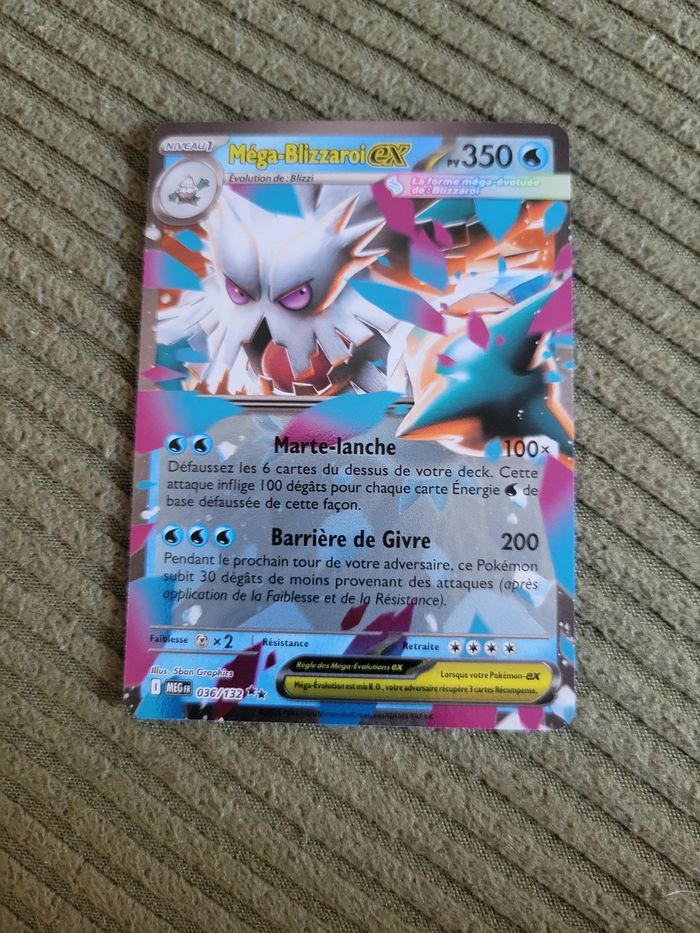Carte Méga-Blizzaroi ex