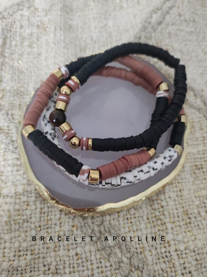 Lot Bracelets perles heishi