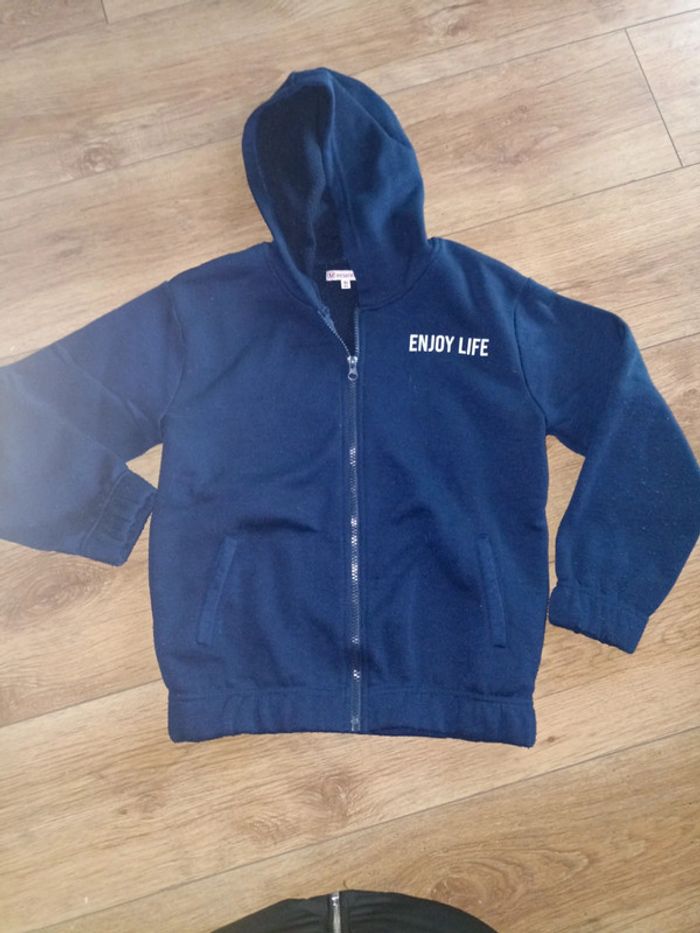 Gilet capuche 10 ans