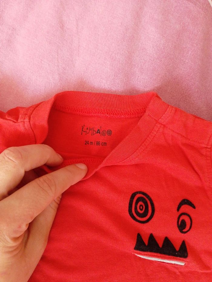 #manu_7896garcon2ans t shirt manches courtes - photo numéro 2