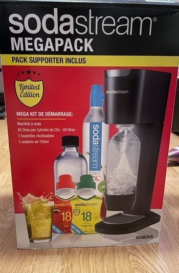 Machine sodastream pack