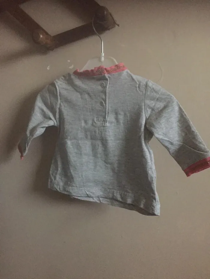 T-shirt gris Meow Kimadi 3M - photo numéro 2