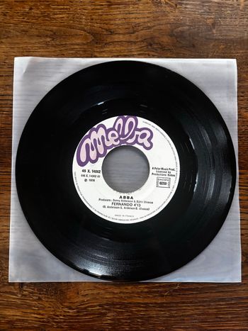 Vinyle 45 tours Abba Fernando