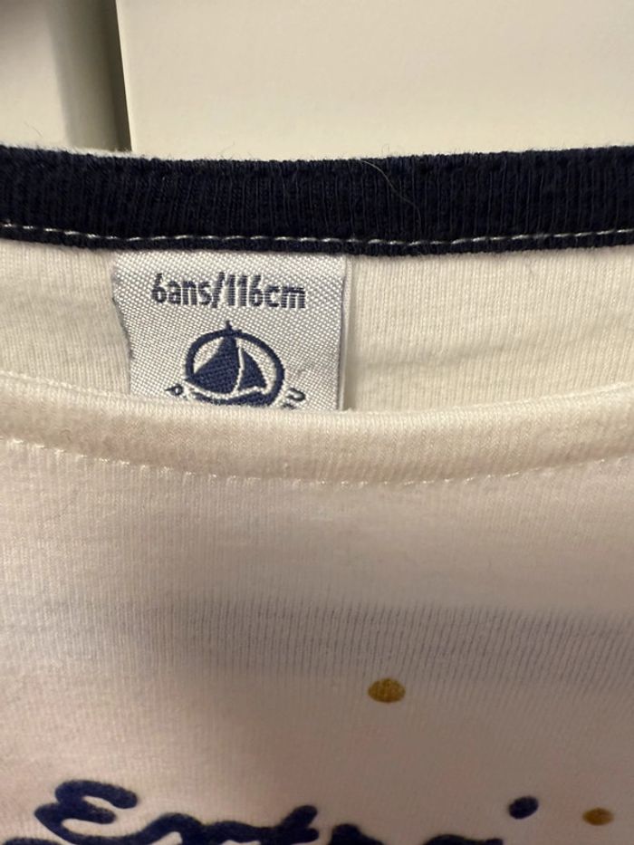 T-shirt petit bateau 6 ans - photo numéro 4