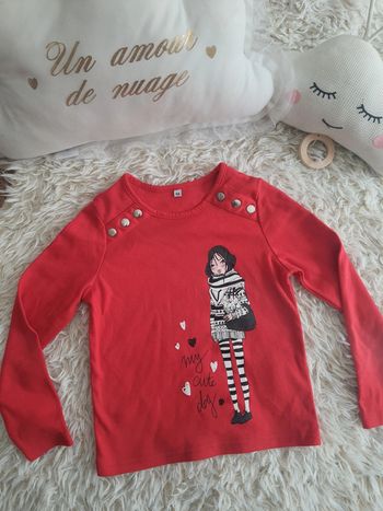 🌺 haut fille 4 ans