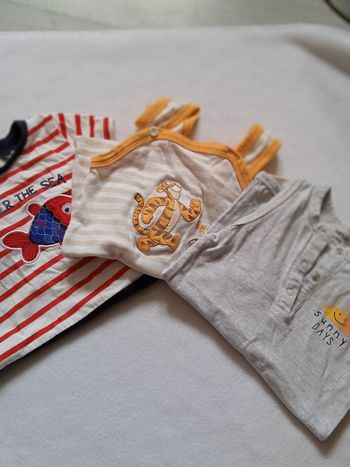 Lot combi-shorts 6 mois garçon