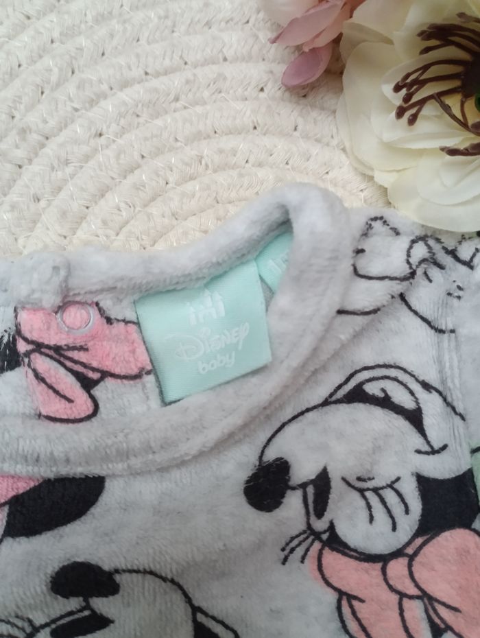 Pyjama Minnie 1 mois velours - photo numéro 2