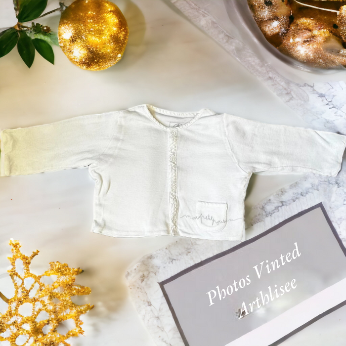Ensemble 3P petit poussin Petit Bateau 1 mois TBE (22€) - photo numéro 7