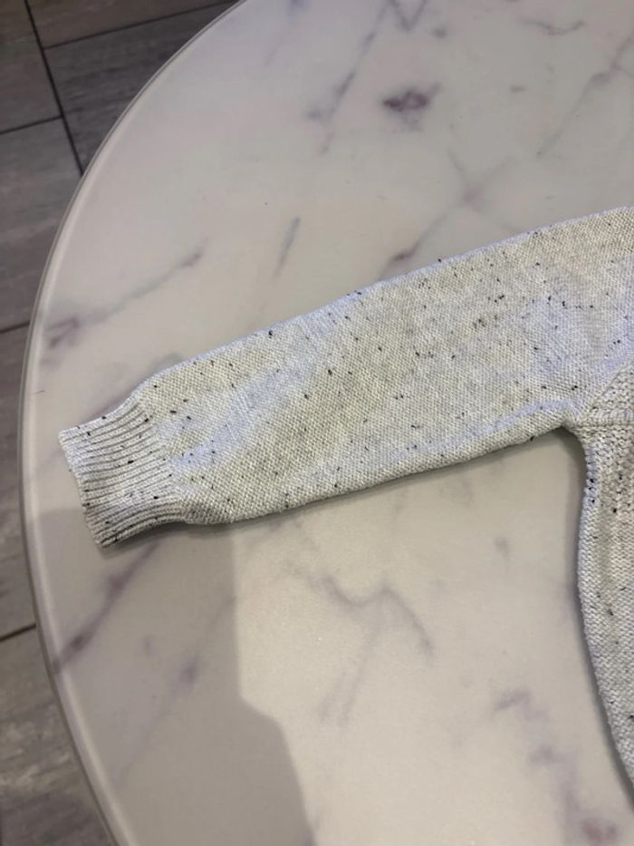 Pull col roulé gris garçon - photo numéro 3