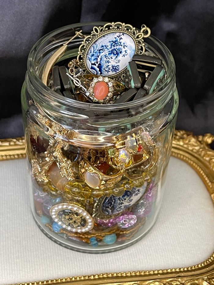Boîte jarre lot pot à bijoux mystère - photo numéro 2