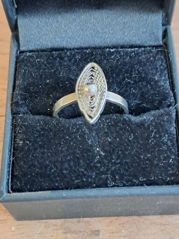 Bague filigrane en argent