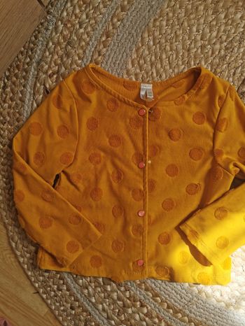 Gilet moutarde