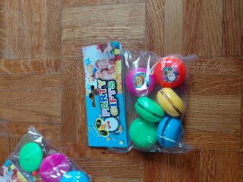 lot de 6 mini yoyo pour anniversaire à mettre dans pochette cadeau ou piniata