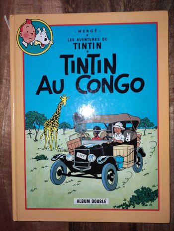 Tintin au Congo + Tintin en Amérique (double BD 1987)