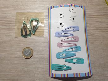 Superbe lot barrettes vintage neuves