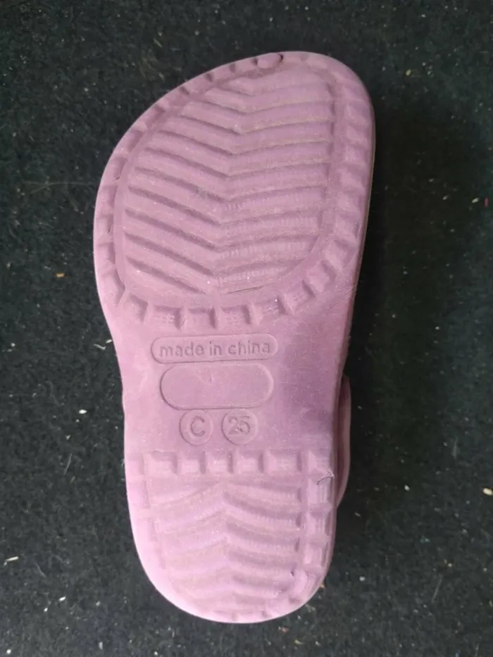 Petite Crocs Violette - photo numéro 4