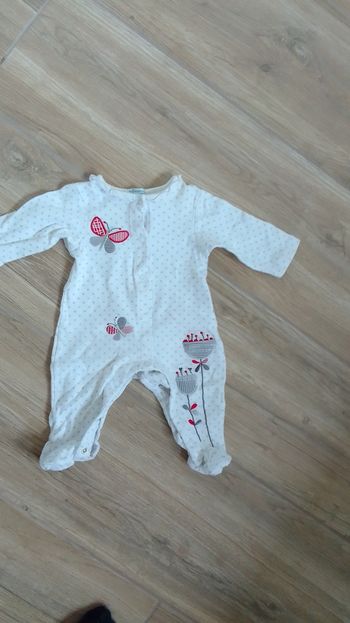 Pyjama fille orchestra jersey 3 mois