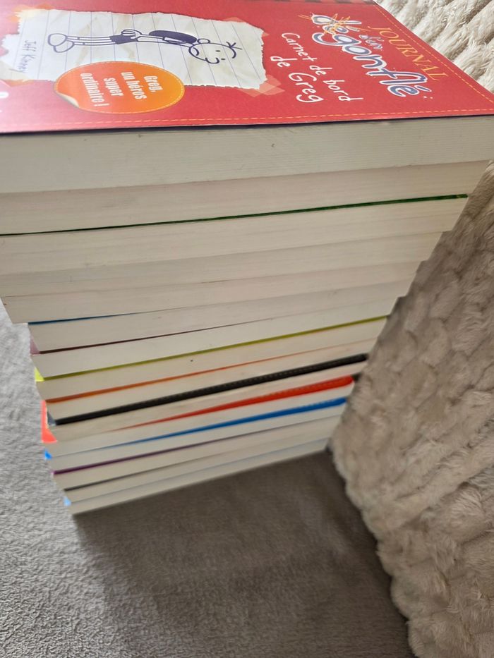 Lots de livres journal d'un dégonflé  etat neuf - photo numéro 4