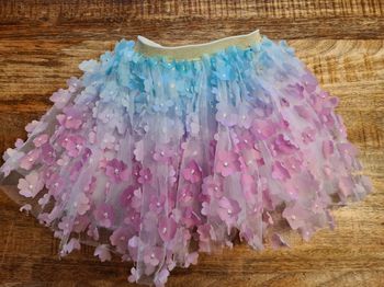 Jupe fleurie tutu 4 ans
