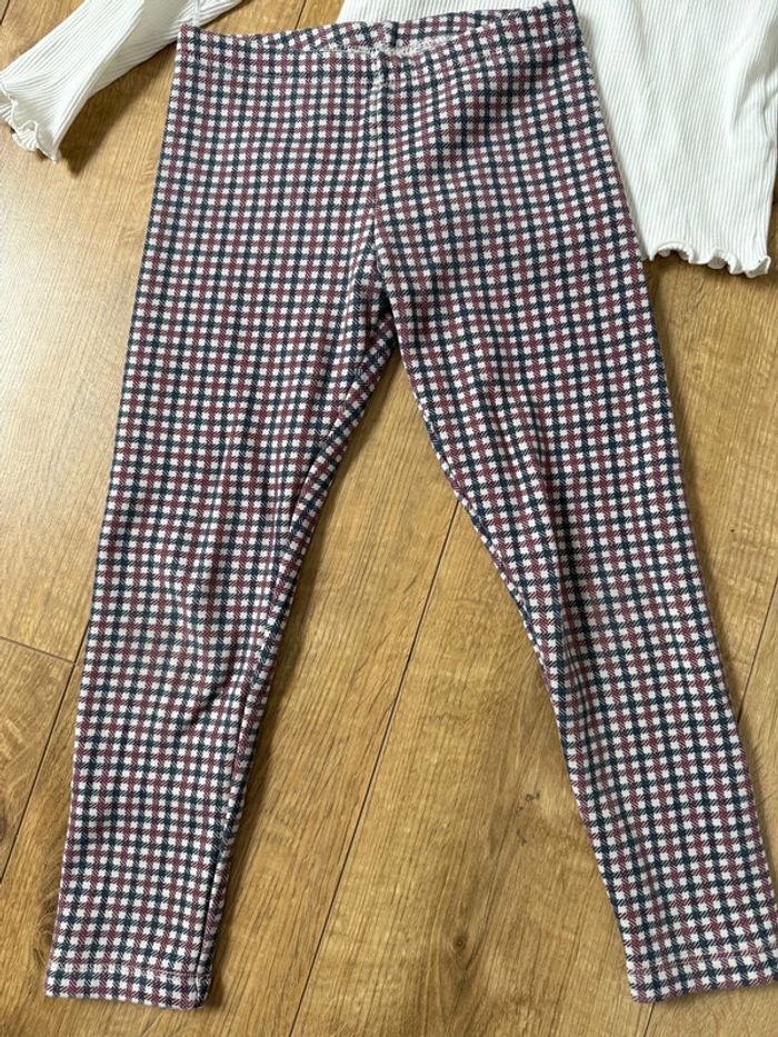 Ensemble legging carreaux - photo numéro 2