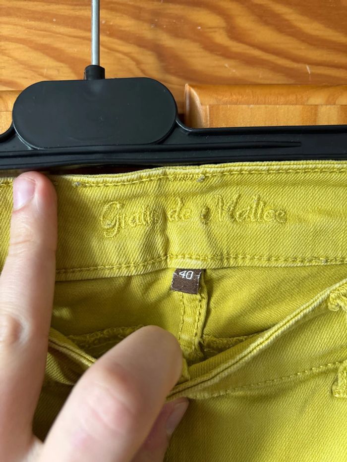 Jeans femme taille L Grain de malice - photo numéro 3