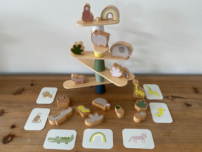 Jeu d'équilibre en bois Safari Vertbaudet - photo numéro 2