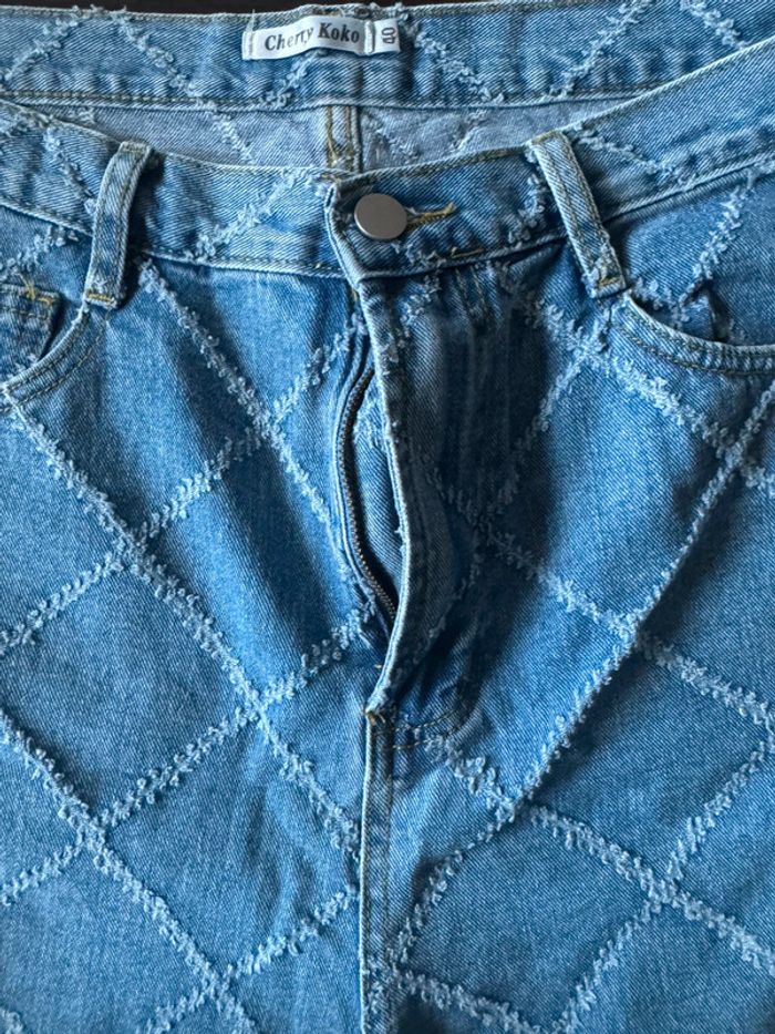 Jean large avec motifs de partout - photo numéro 4
