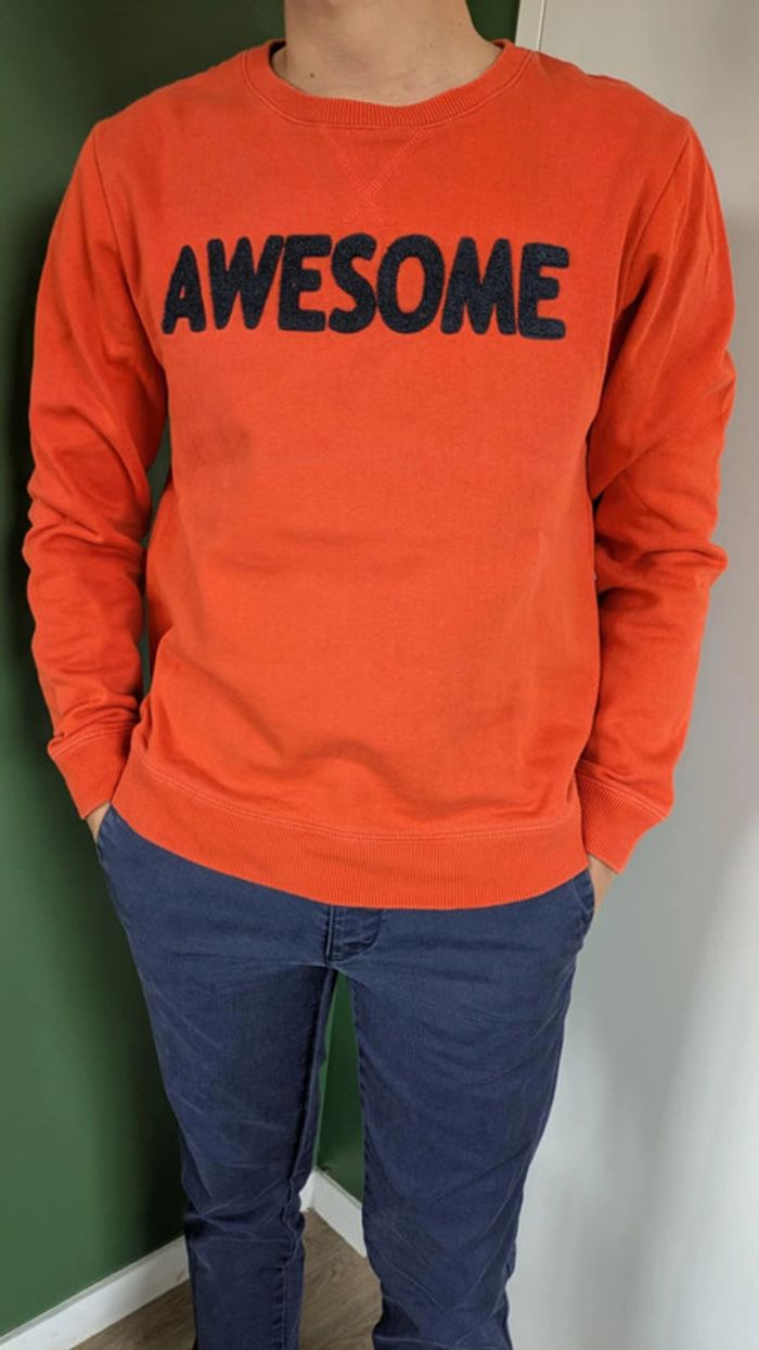 Sweat orange Bizzbee - photo numéro 2