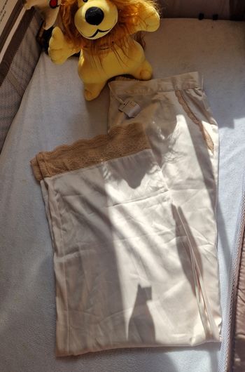 Pantalon de pyjama satiné Primark Taille L - Neuf avec étiquette