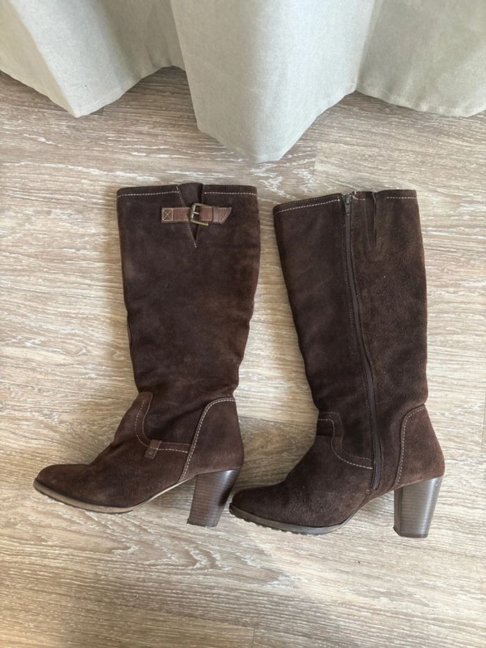 Bottes marron taille 39 - photo numéro 3