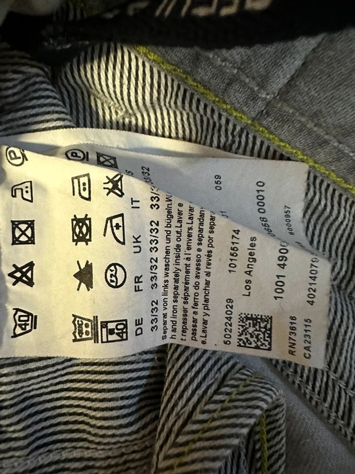 Jeans Boss gris clair coupe regular Taille 33/32 - photo numéro 7