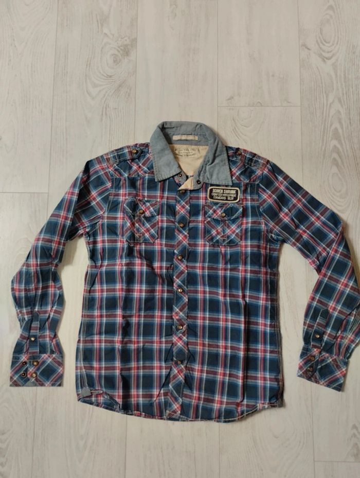 Chemise manches longues