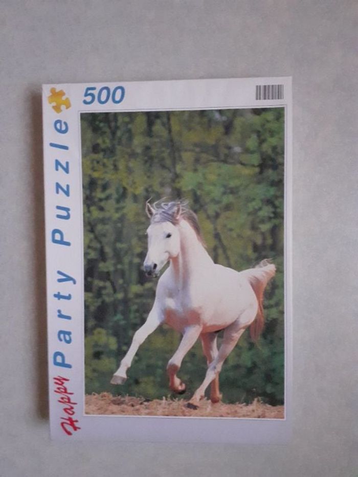 Puzzle "Cheval blanc", 500 pièces, Happy Party Puzzle
