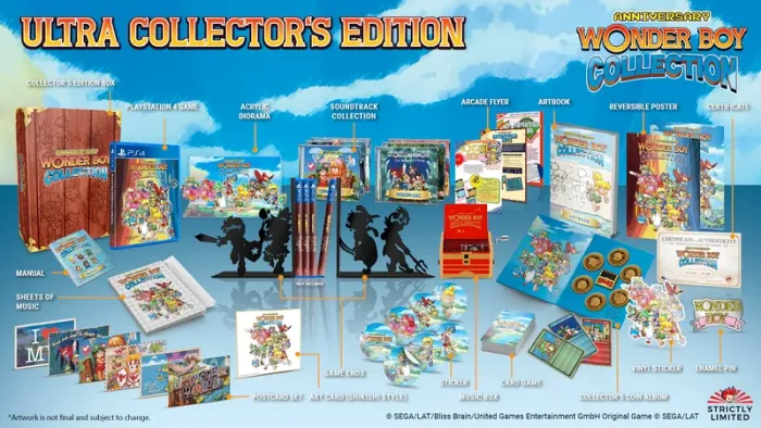 Wonder Boy Anniversary Collection ULTRA Collector Edition PS4 - photo numéro 7