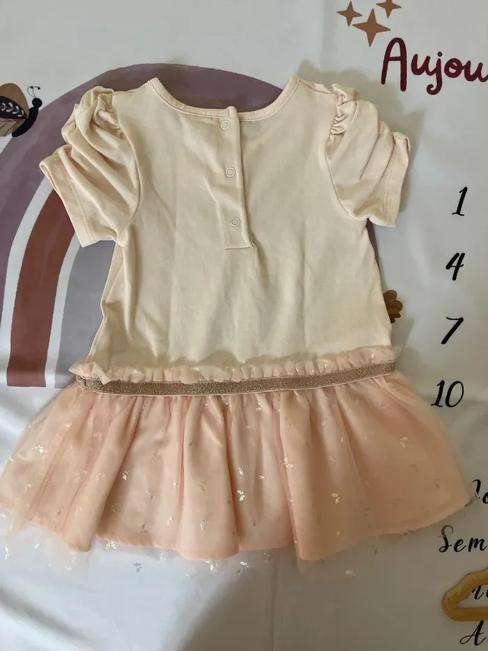 Robe bébé fille – 9 mois / 71 cm – Orchestra 🌸(neuf avec étiquette) - photo numéro 3