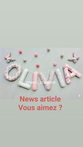 Guirlande prénom 