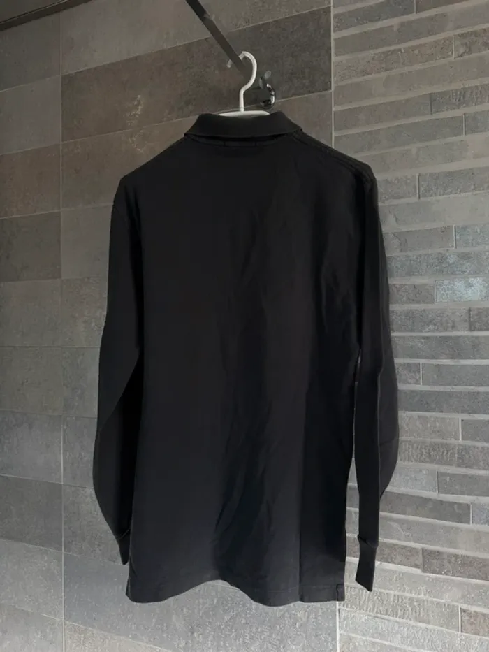 Polo manches longues Ralph Lauren gris foncé – Taille XS - photo numéro 3