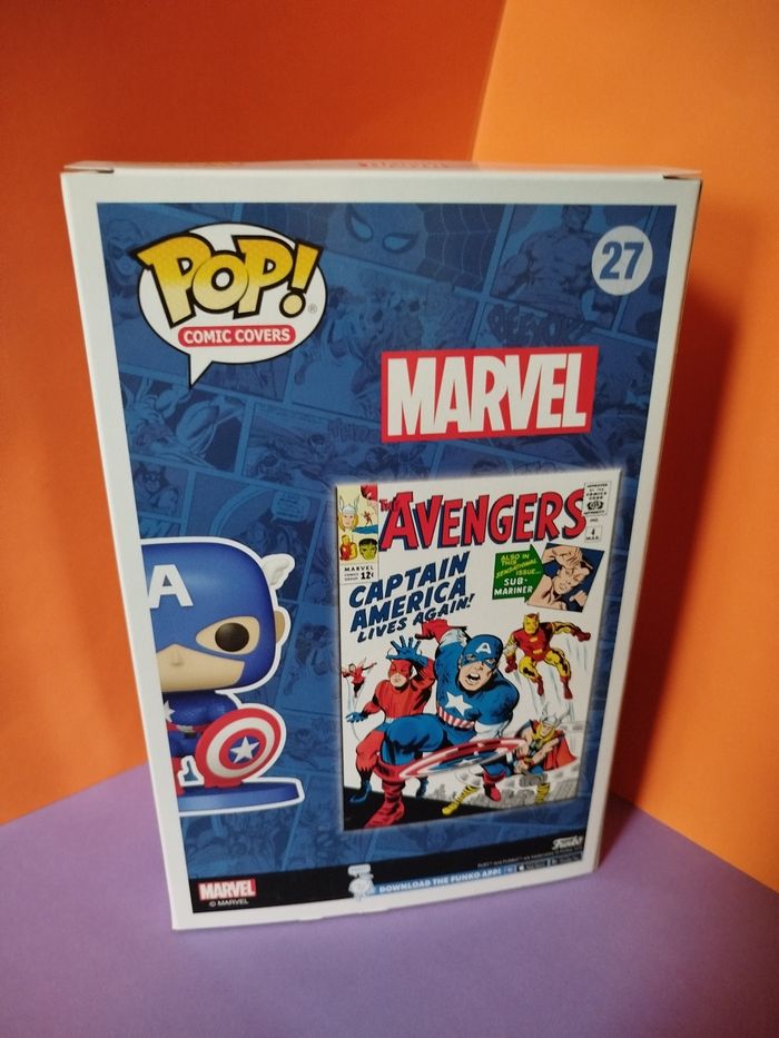 Funko comic covers - Captain America  - 27 - photo numéro 7