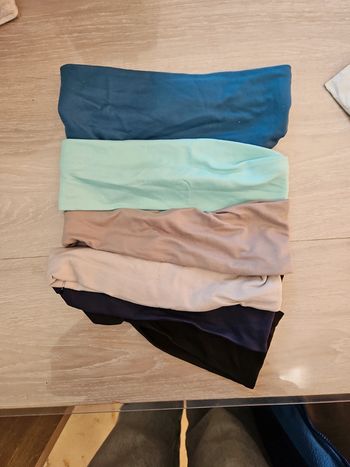 Lot de 6 bandeaux pour cheveux neufs