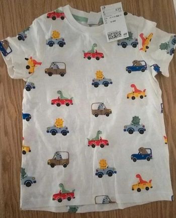 T-shirt imprimé voitures