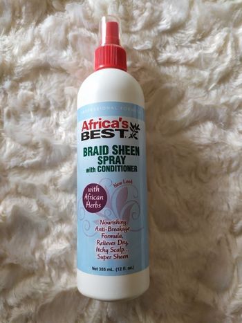 Spray pour cheveux tressés Africa's Best