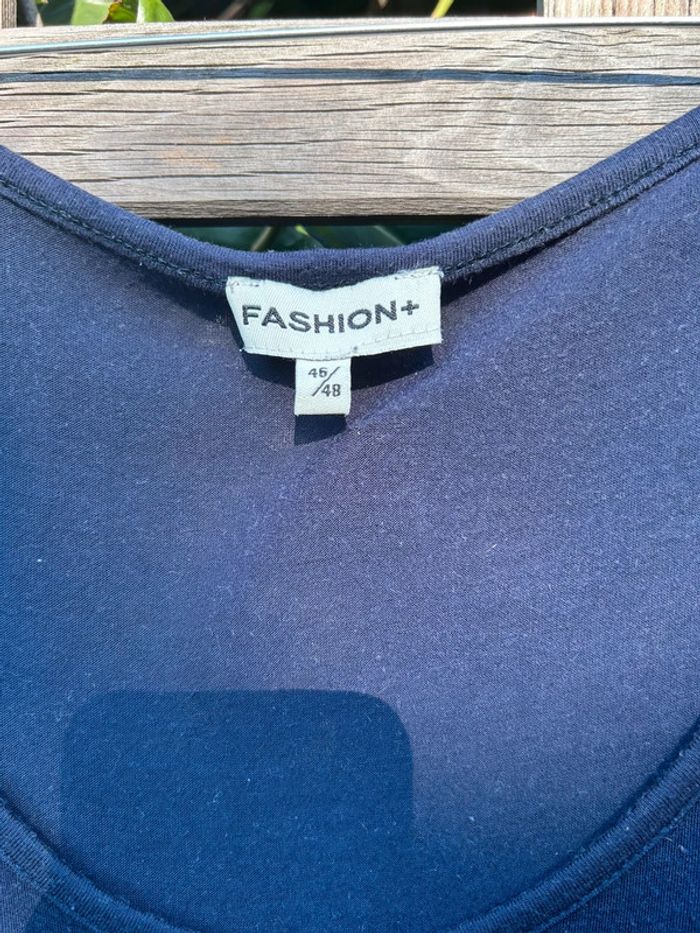 Robe marine pois - photo numéro 3