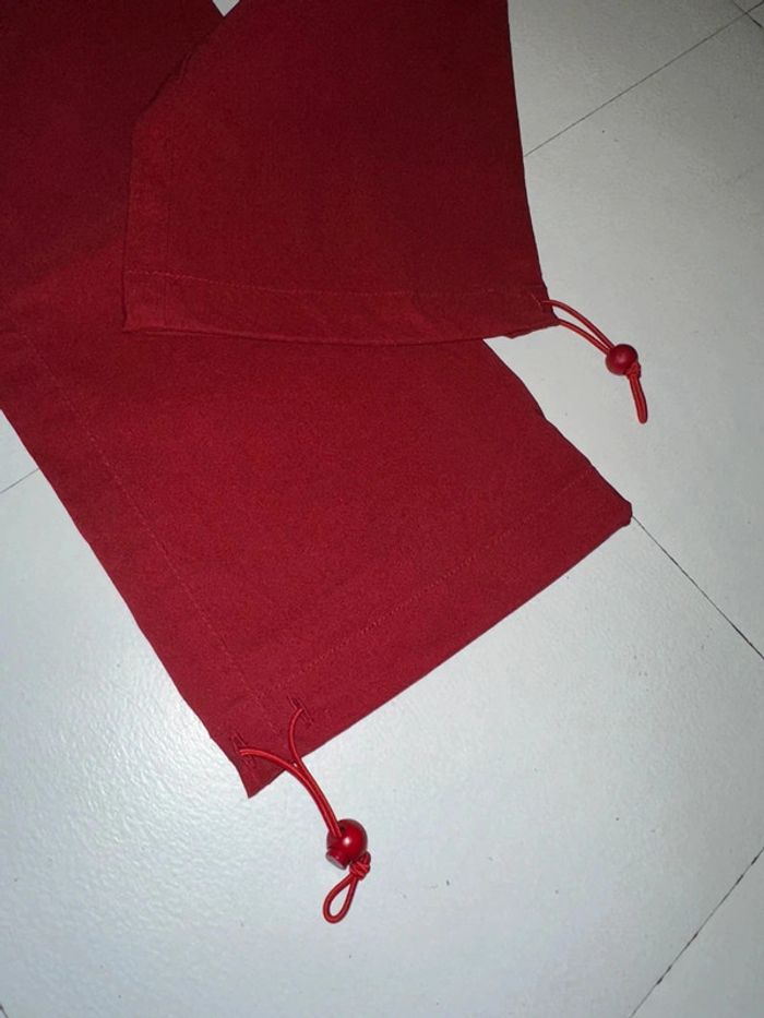 Jean rouge Camaïeu T36 neuf - photo numéro 2