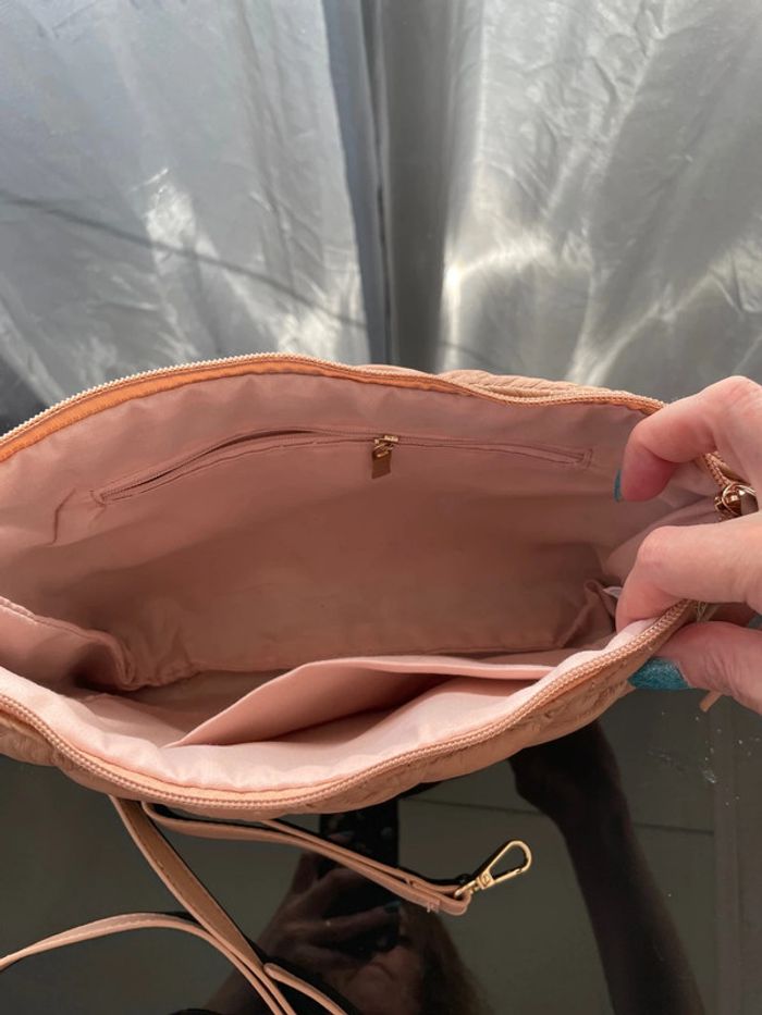 Sac matelassés de couleur rose - photo numéro 11