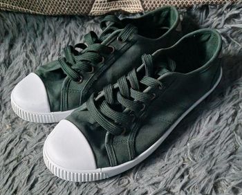 Basket vert foncé 38