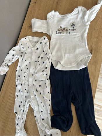 Lot de pyjama 2 mois