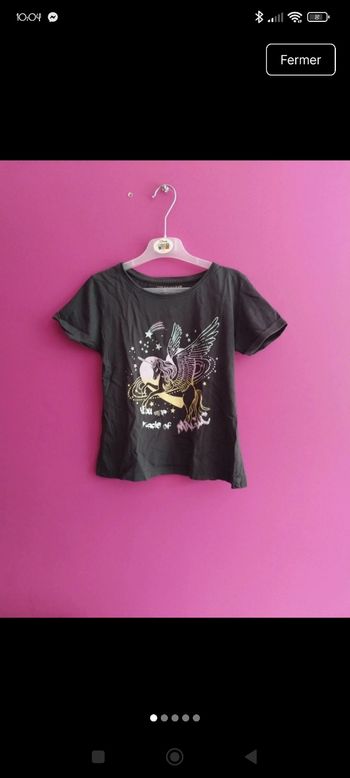 Tee-shirt Primark 9/10 ans b1 