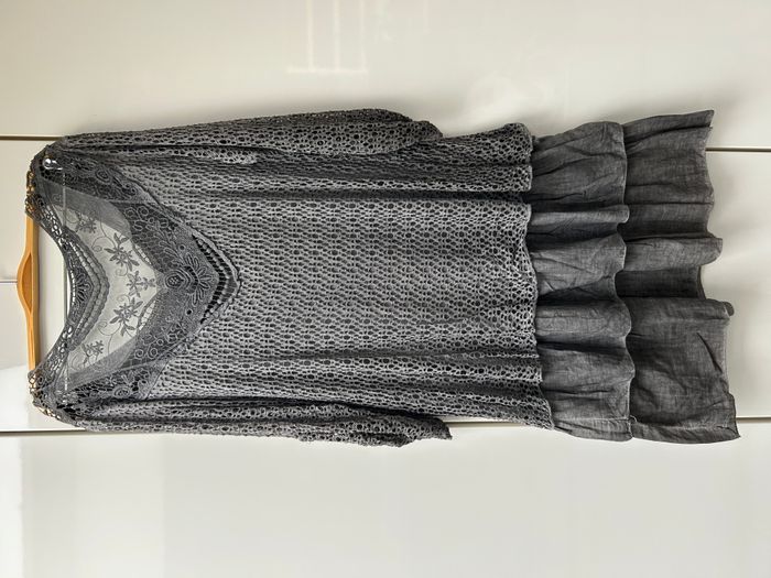 Robe grise Cassis Collection - Taille S - photo numéro 3