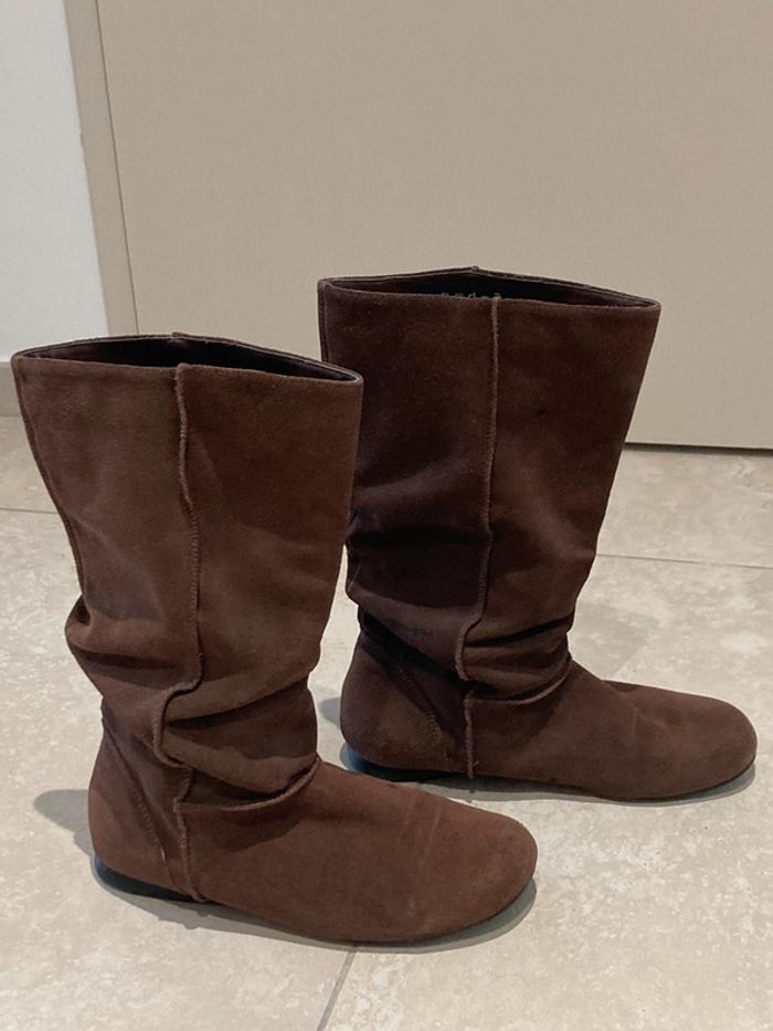 Bottes marrons André