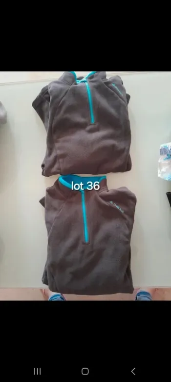2 pulls polaire 36